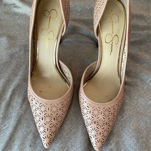 Tan High Heels / Pumps